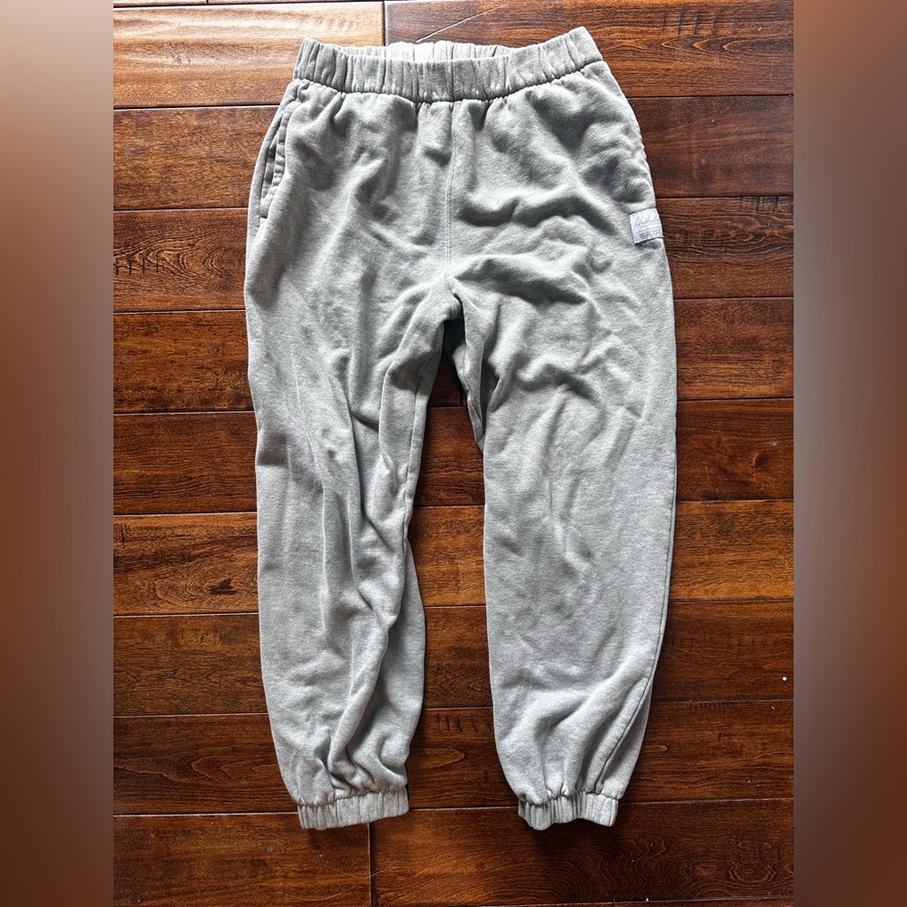 Hollister Adjustable Rise Jogger Sweatpants Medium Gray
